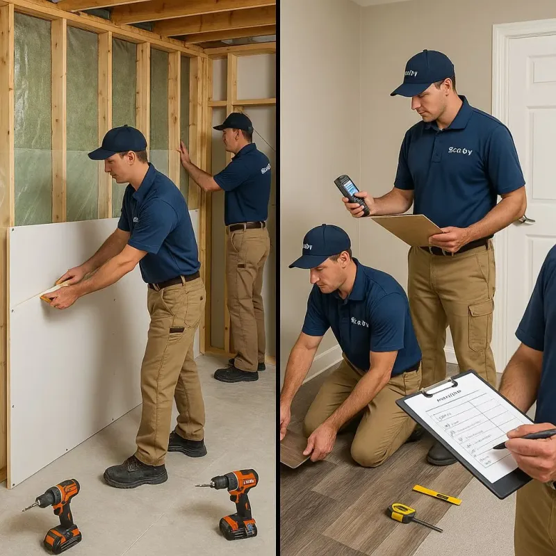 Repairs and Reconstruction process in Floyd County, TX